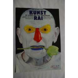 Affiche kunstrai Anthon Beeke clown schmink