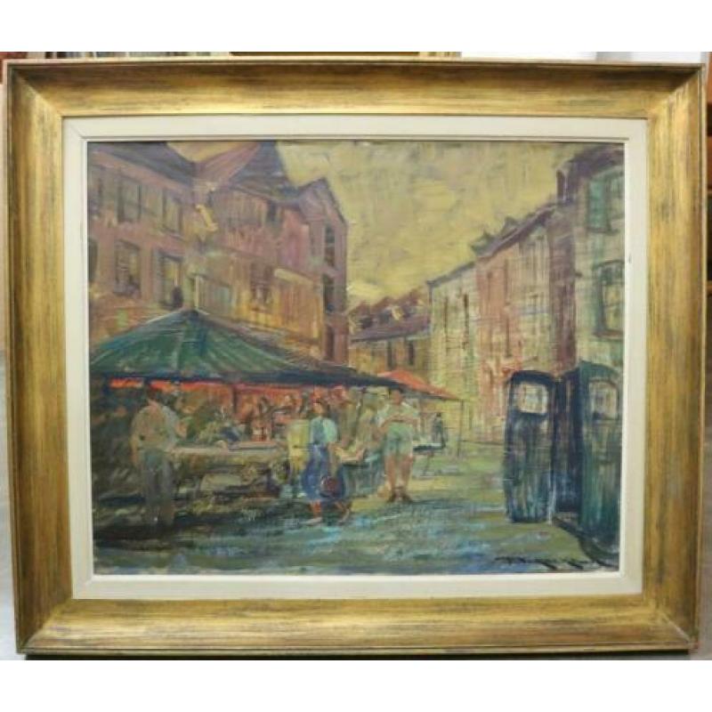 Pierre Verbeke, markttafereel