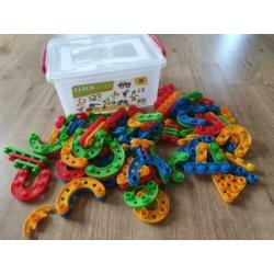 Click clack constructie speelgoed (96 stuks)