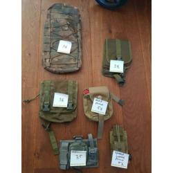 Airsoft paintball pouches tassen