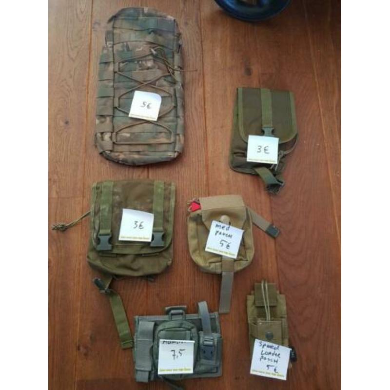 Airsoft paintball pouches tassen