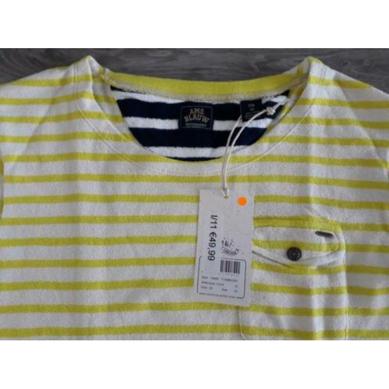 SCOTCH & SODA T-Shirts Longsleeve (NIEUW) / MAAT 140
