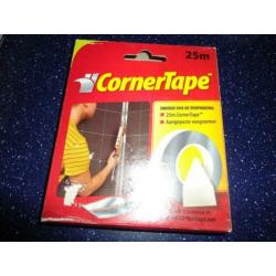 cornertape , rol van 25 meter met aangepaste voegvormen