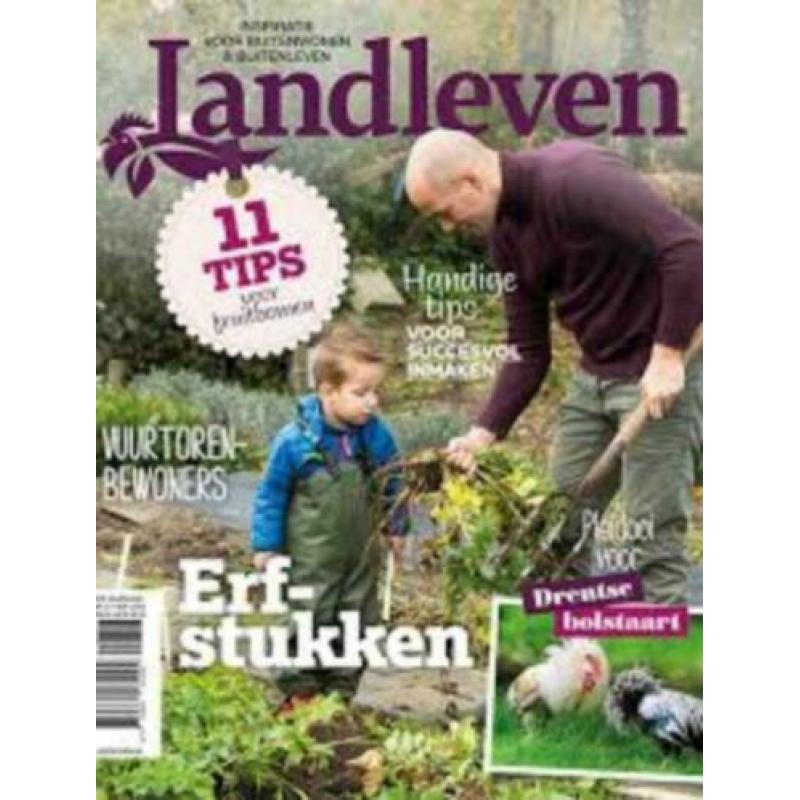 Landleven magazine diverse nummer 2019 2018 2014 2012