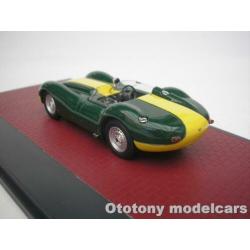 Lister Jaguar 1958 Groen / Geel 1/43 Matrix