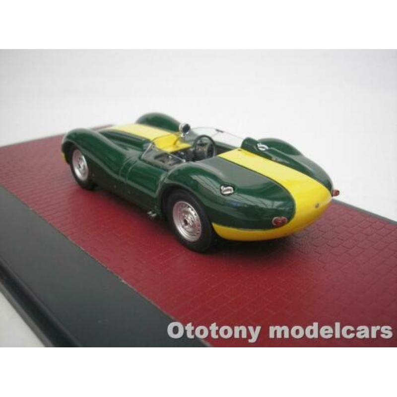Lister Jaguar 1958 Groen / Geel 1/43 Matrix