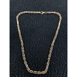 Gouden koningsketting 167 Gram