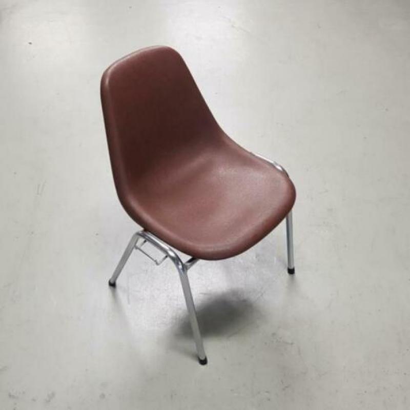 12x Galvanitas S22 stoelen, Pagholz vintage schoolstoel 797