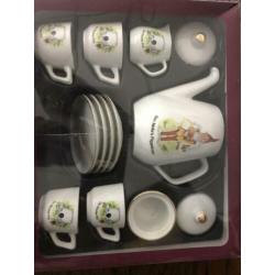 Mini kinderservies nieuw in de org.ver
