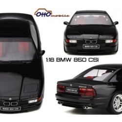 BMW 850 CSI - OttOmobile- 1:18 - Otto - zwart - nieuw