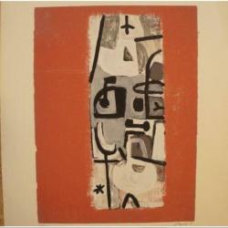 Corneille Beverloo(1922)Zeefdruk"April in Paris"Ges Gen Ged