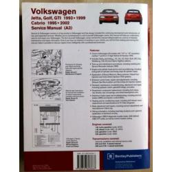 VW Golf / GTI / Cabriolet 1993 - 2002 + woordenboekje