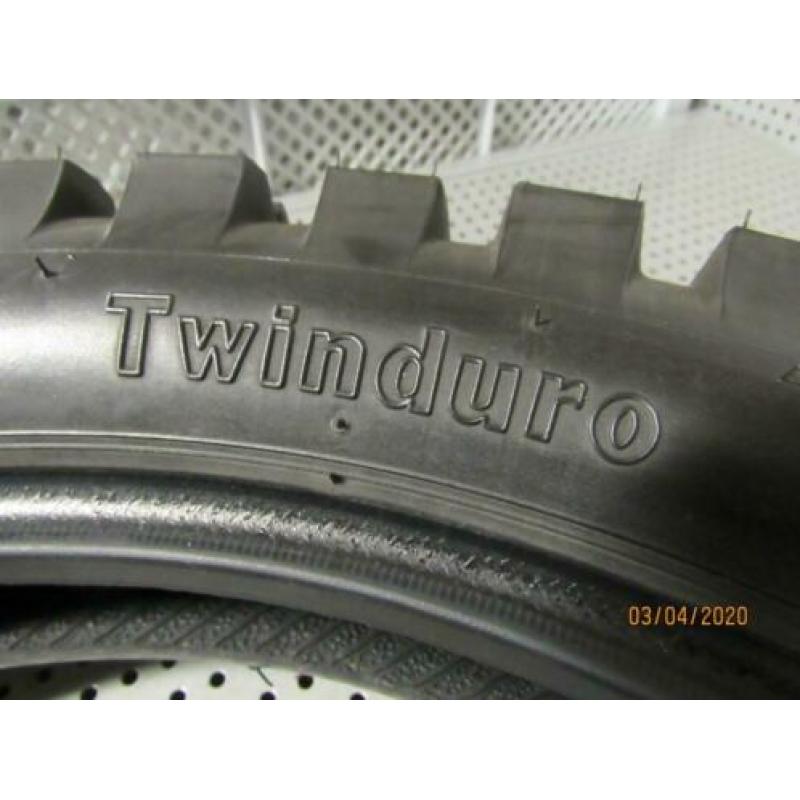 Achterband XL600V Twinduro 130 80 17" All-Road Band Transalp