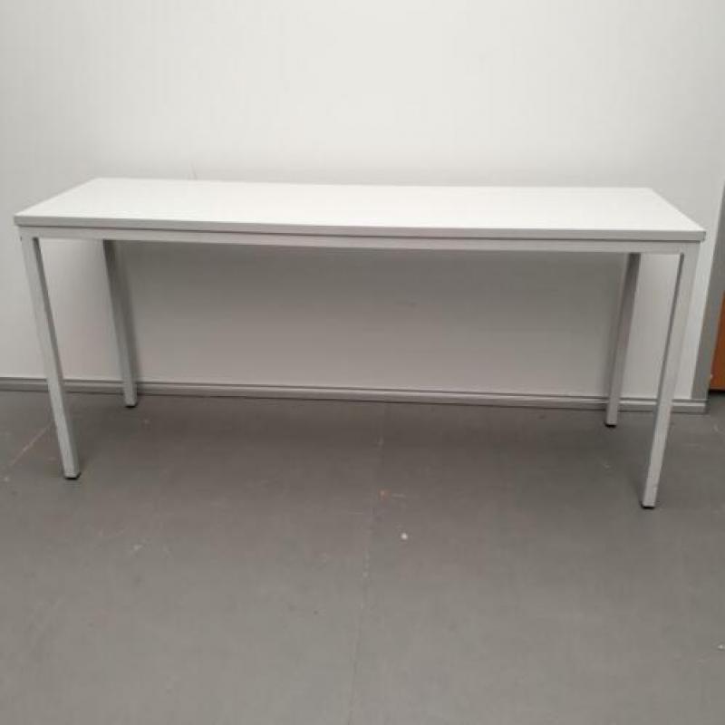 Zeer degelijke smalle tafels, wandtafel, bureau, 160x50 cm