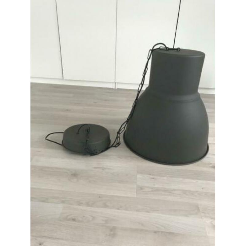 Hektar hanglamp, 47 cm, donkergrijs