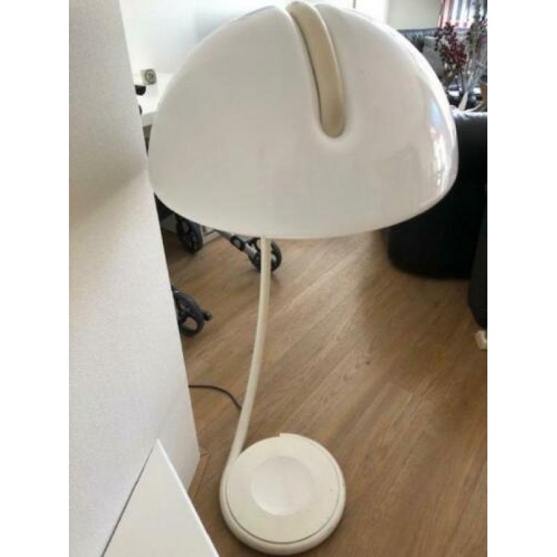 Vintage Martinelli Luce witte booglamp