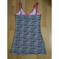 Zwart/wit nachthemd *Zebra*