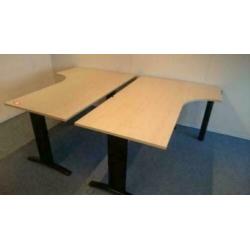 Zeer nette Markant hoekbureau 's hoekburo 's 180x120 cm ihv