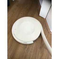 Vintage Martinelli Luce witte booglamp