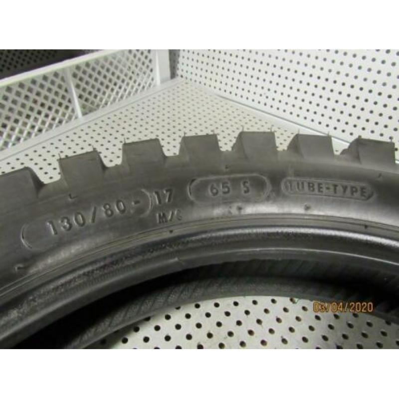 Achterband XL600V Twinduro 130 80 17" All-Road Band Transalp