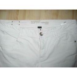 ESPRIT witte spijkerbroek mt 42