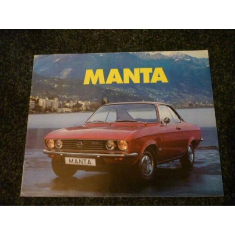 Veel opel manta-a folders