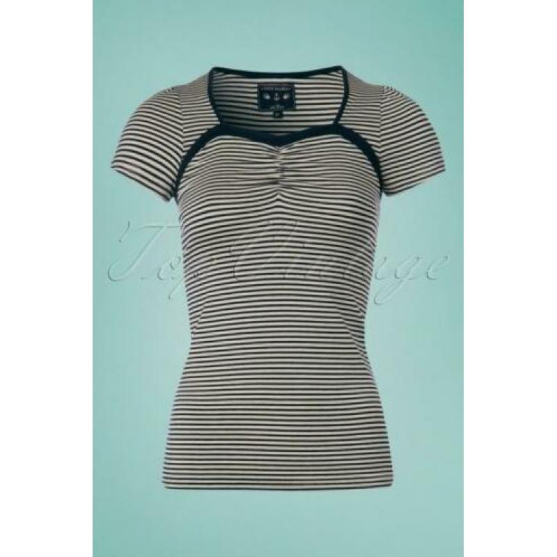 Vive Maria gestreept t-shirt van Top Vintage maat S 36