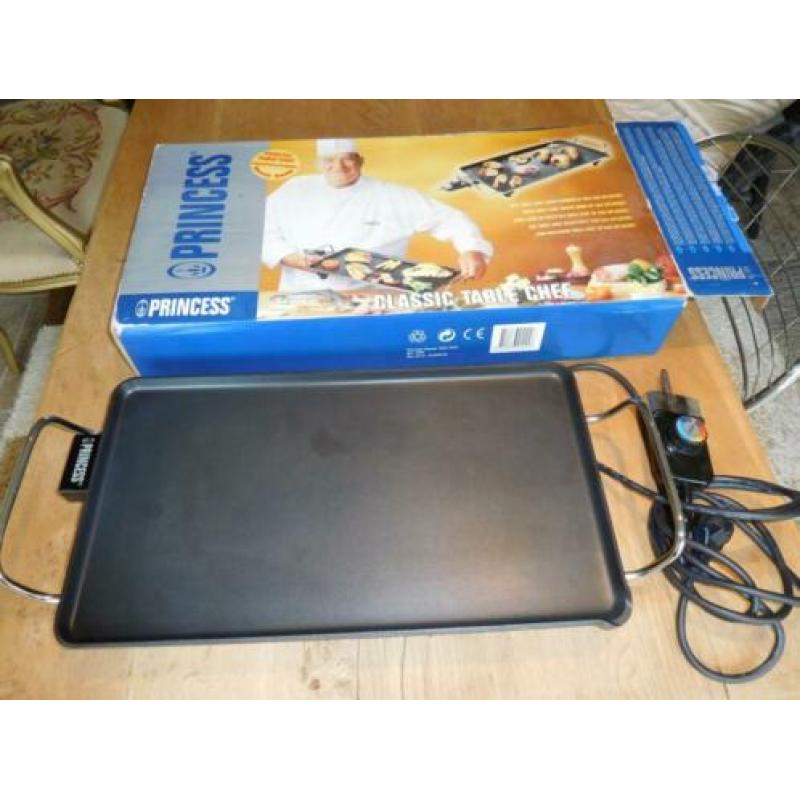 Princess classic table chef - elektrische bakplaat