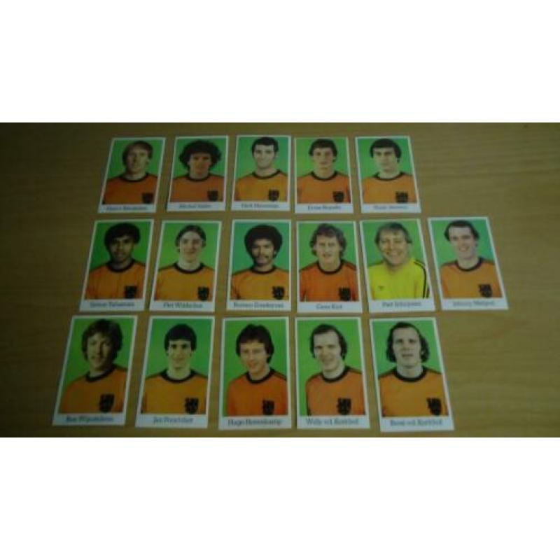 Voetbalplaatjes wk 1978