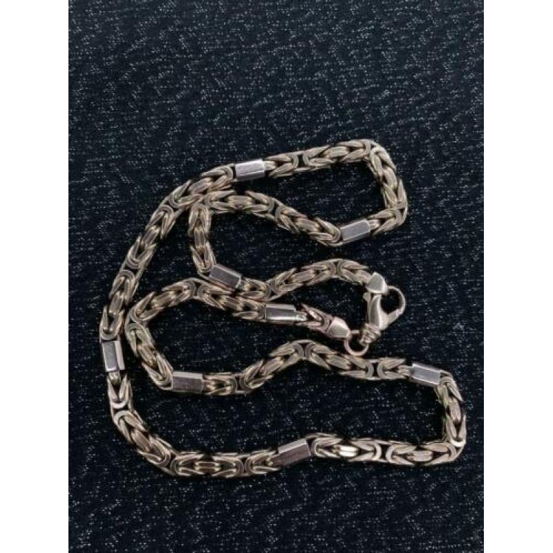 Gouden koningsketting 167 Gram