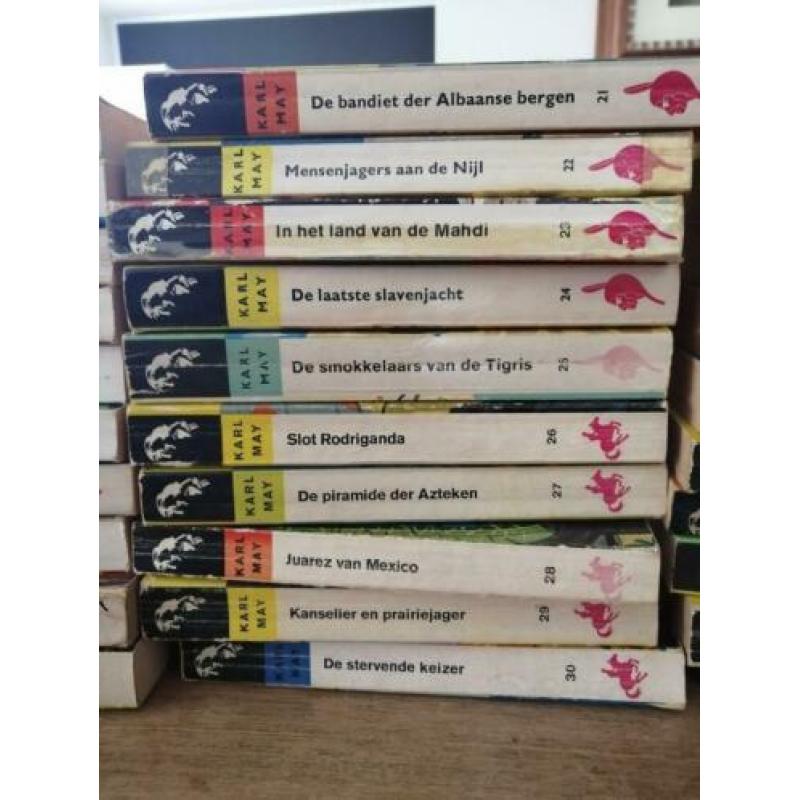Karl May Pockets gehele collectie compleet