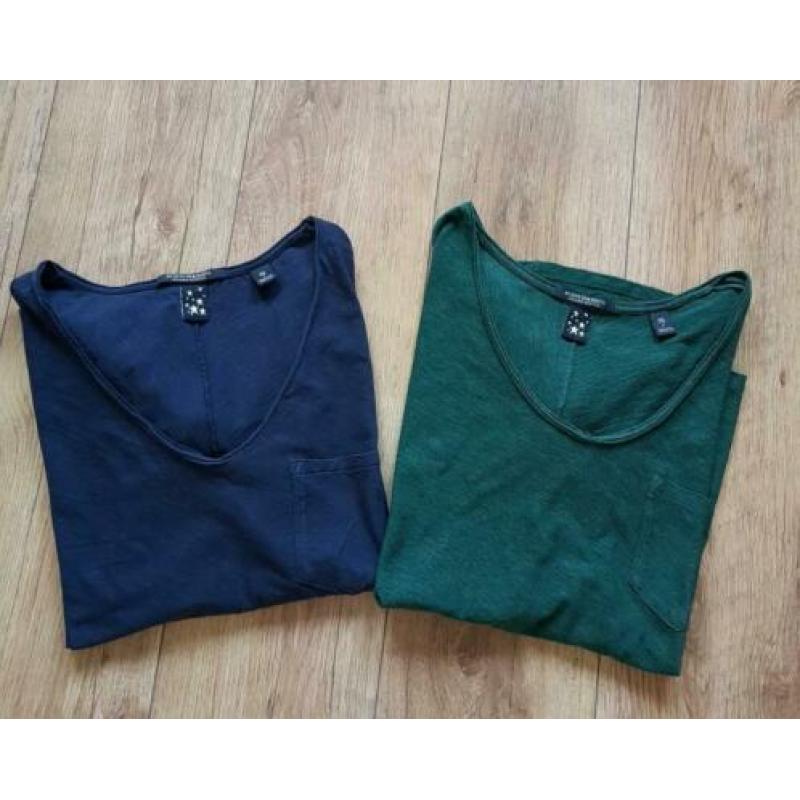 Maison Scotch 2 t-shirts S/M