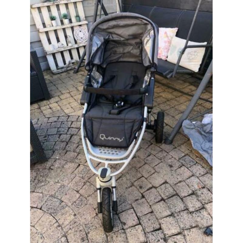 Quinny buggy grijs zwart