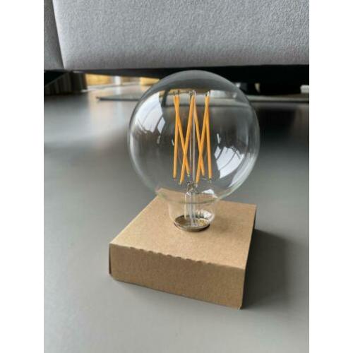 NIEUW! Snoerboer led filament lamp 8x, nieuwprijs 17,99