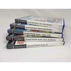 Lot van 5 grand theft auto games compleet goede staat PS2