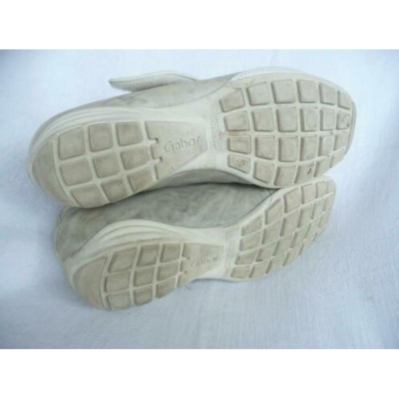 Sportieve leren Gabor schoenen, lichtgroen maat 5,5 ( =39)