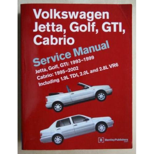 VW Golf / GTI / Cabriolet 1993 - 2002 + woordenboekje