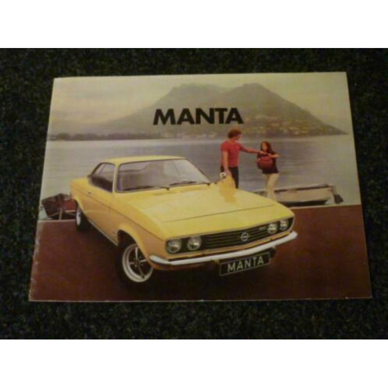 Veel opel manta-a folders