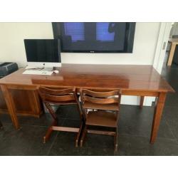 Kersenhout eettafel