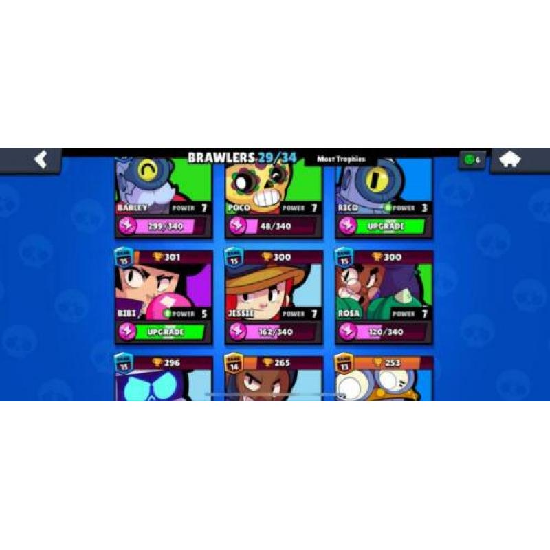Brawlstars account ruilen voor mensen die Sandy Hebben