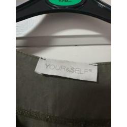 Te koop Your &Self jurk maat XL legergroen