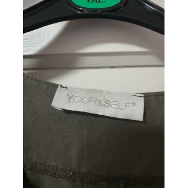 Te koop Your &Self jurk maat XL legergroen