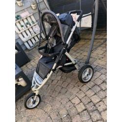Quinny buggy grijs zwart