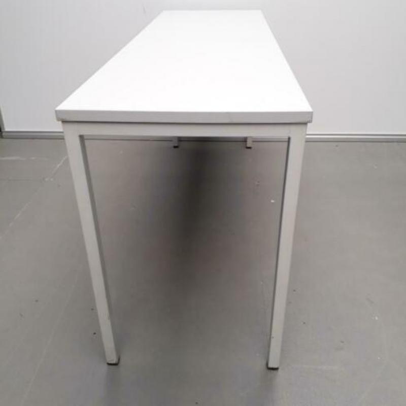 Zeer degelijke smalle tafels, wandtafel, bureau, 160x50 cm