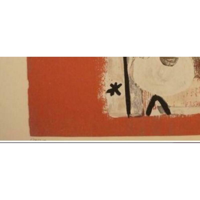 Corneille Beverloo(1922)Zeefdruk"April in Paris"Ges Gen Ged