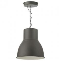 Hektar hanglamp, 47 cm, donkergrijs