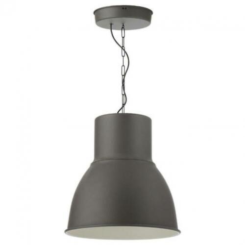 Hektar hanglamp, 47 cm, donkergrijs