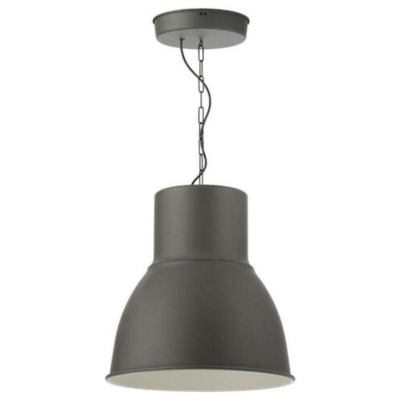Hektar hanglamp, 47 cm, donkergrijs