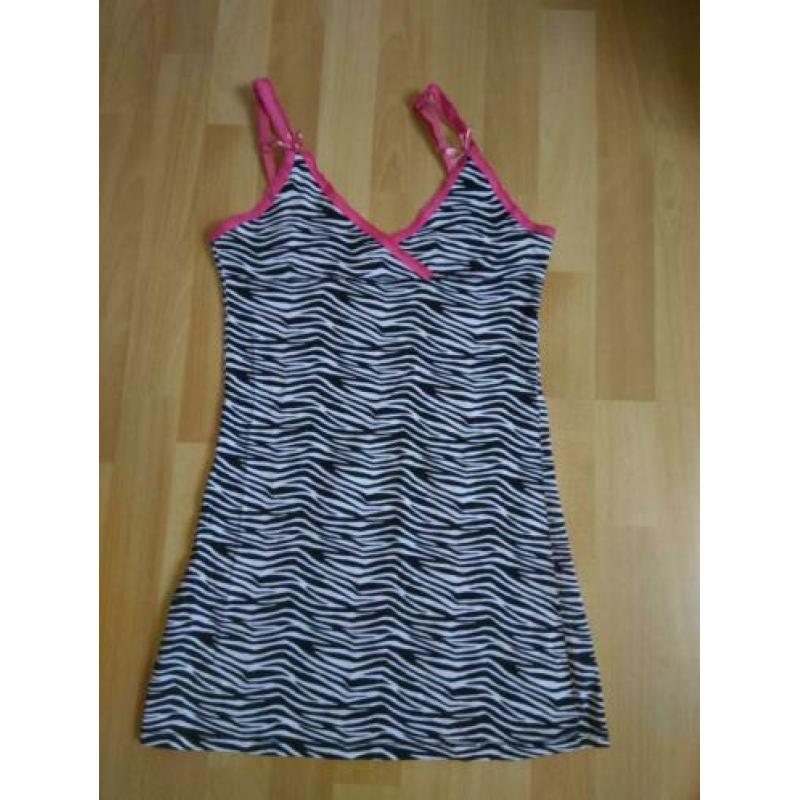 Zwart/wit nachthemd *Zebra*