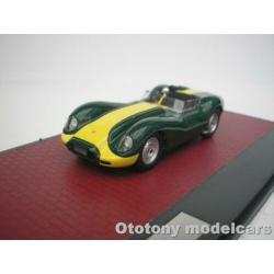 Lister Jaguar 1958 Groen / Geel 1/43 Matrix